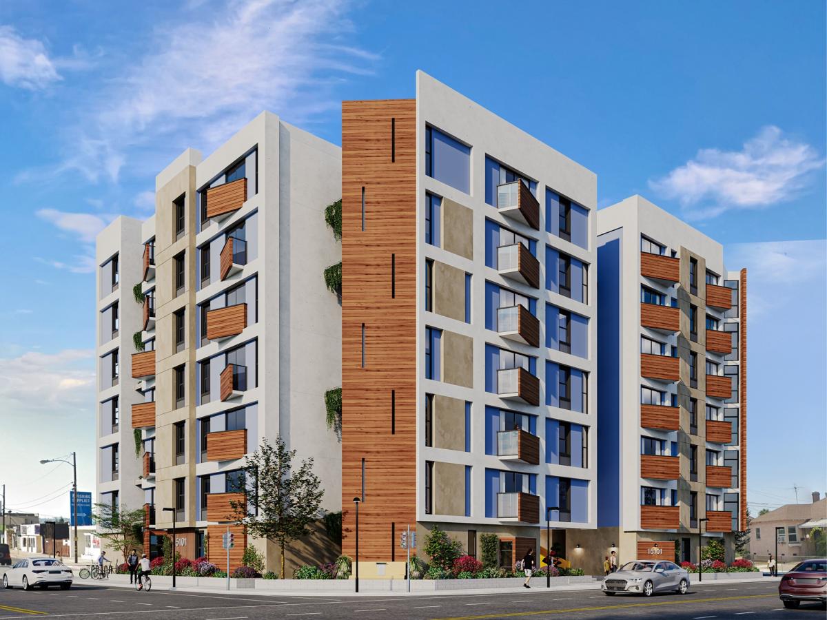 222 apartments proposed at 15101 Crenshaw Boulevard in